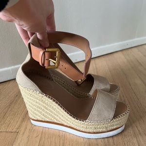 See by Chloe Glyn Espadrille Wedge